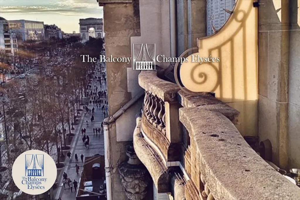 Balcony -View -Champs Elysees Paris