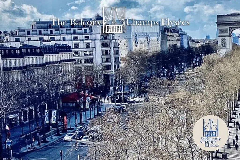 Apartment Balcony -View -Champs Elysees Paris